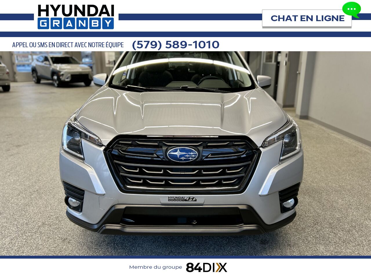 2023 Subaru Forester Silver Granby - photo #2