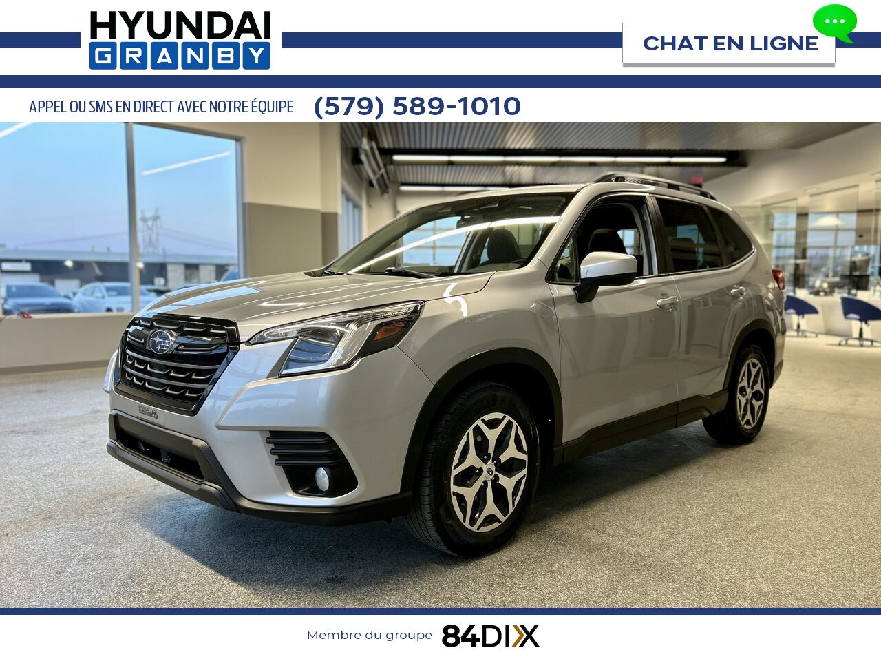 2023 Subaru Forester Silver Granby - photo #3