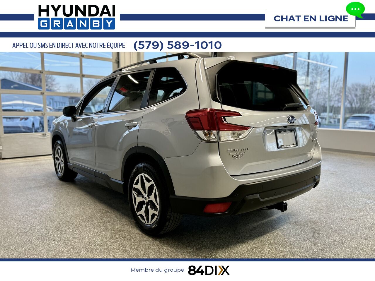 2023 Subaru Forester Silver Granby - photo #4