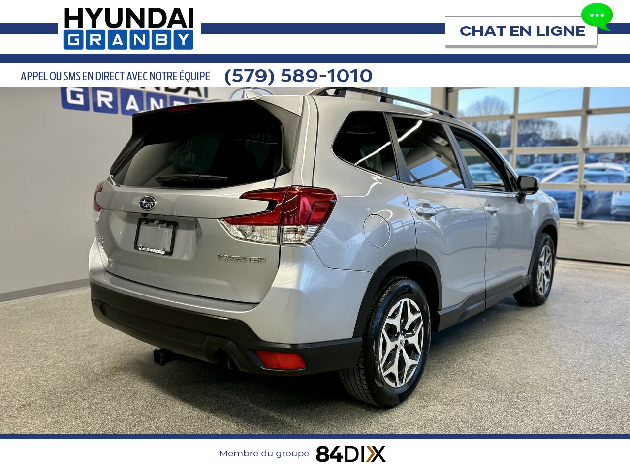 2023 Subaru Forester Silver Granby - photo #6