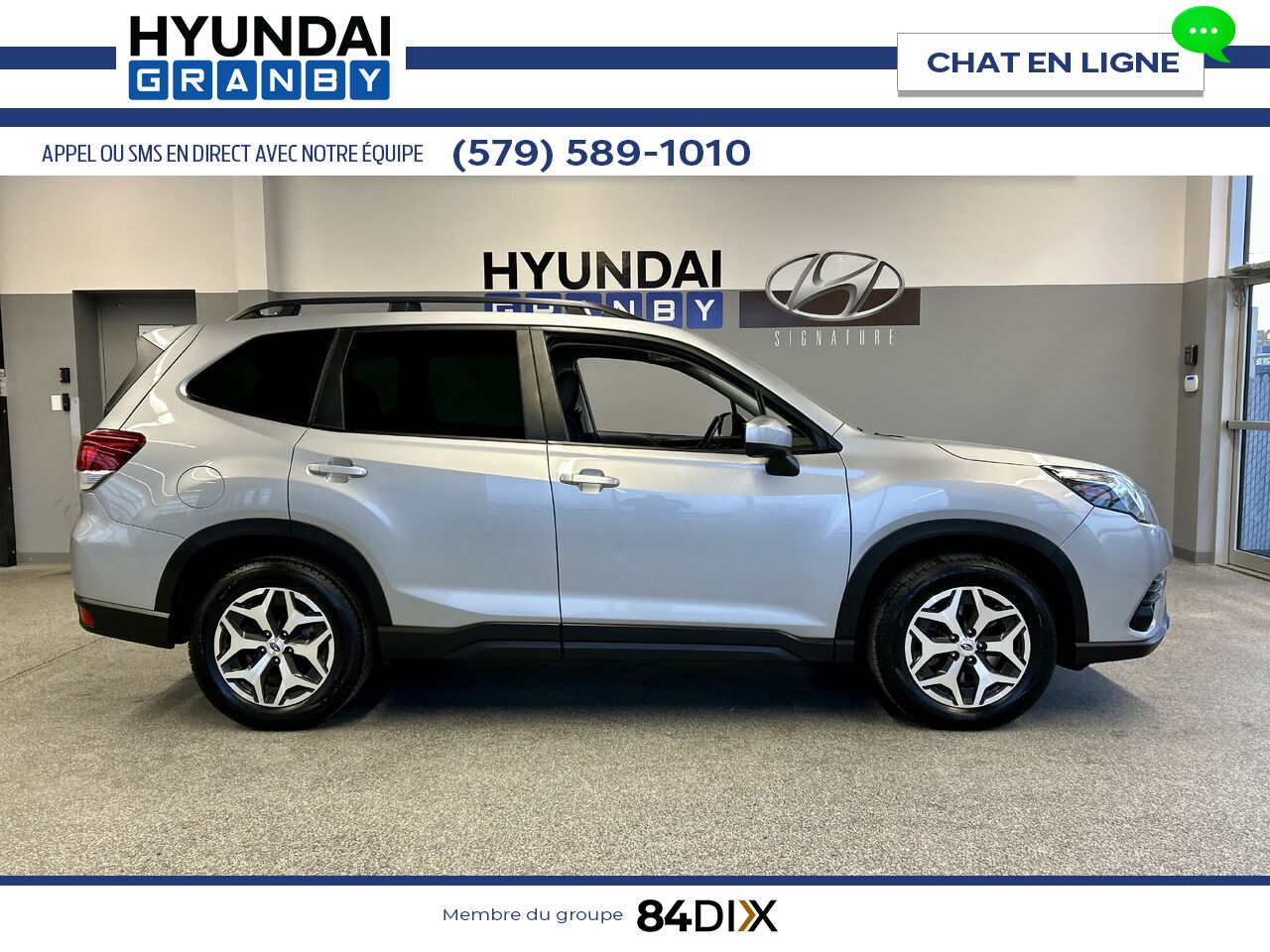 2023 Subaru Forester Silver Granby - photo #7