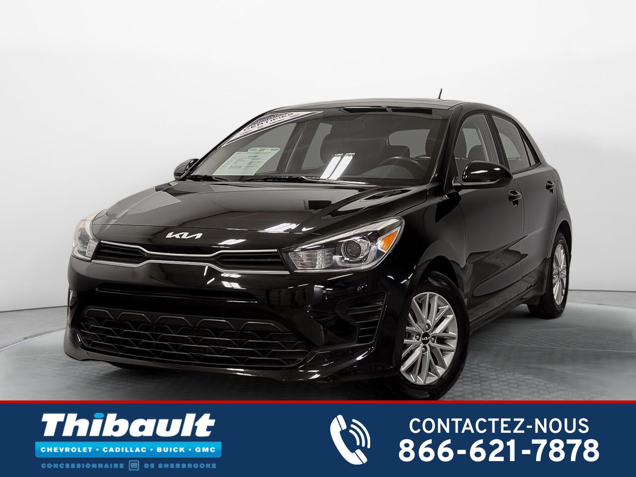 2023 Kia RIO LX Premium Toit Ouvrant Volant et Si&egrave;ges Chauffant Black Sherbrooke - photo #0