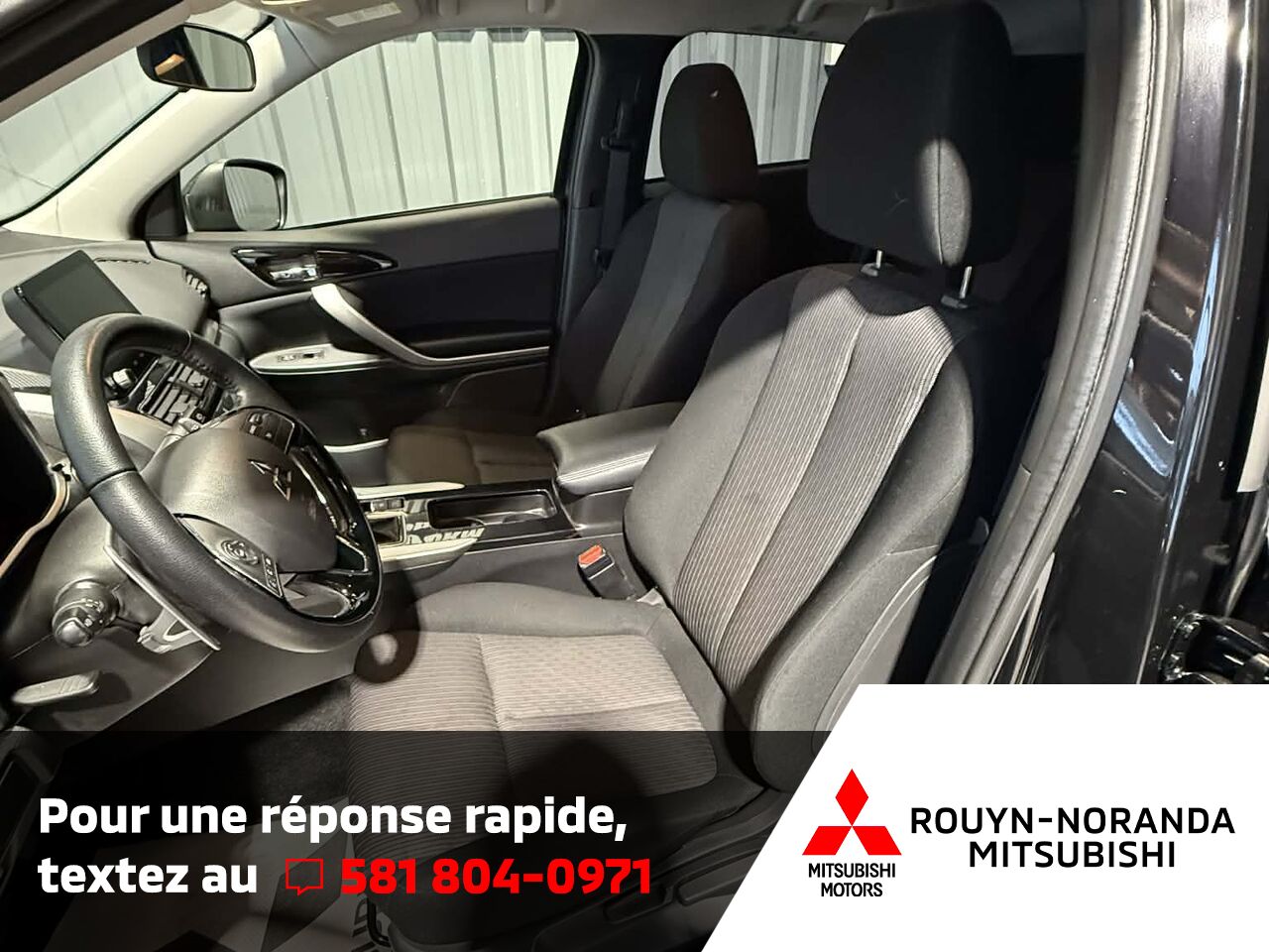 Mitsubishi Eclipse Cross 2023 Noir Rouyn-Noranda - photo #9