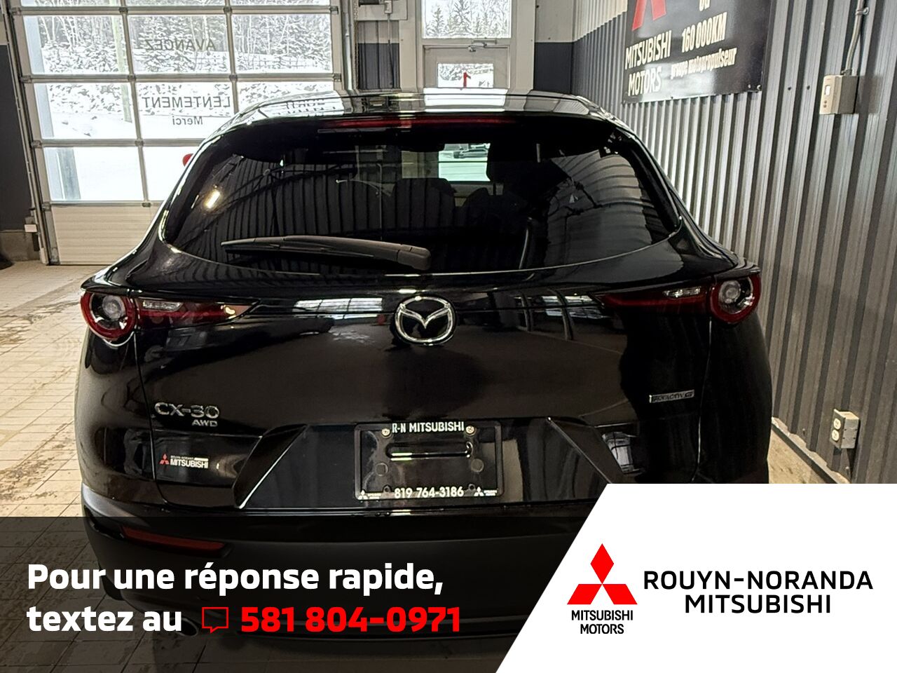 Mazda CX-30 2024 Noir Rouyn-Noranda - photo #5