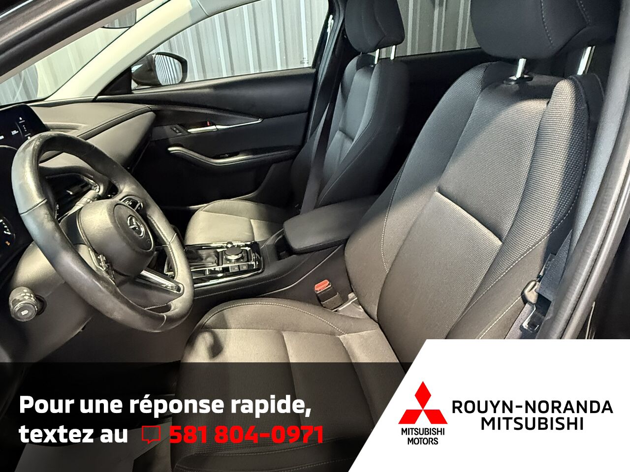 Mazda CX-30 2024 Noir Rouyn-Noranda - photo #8
