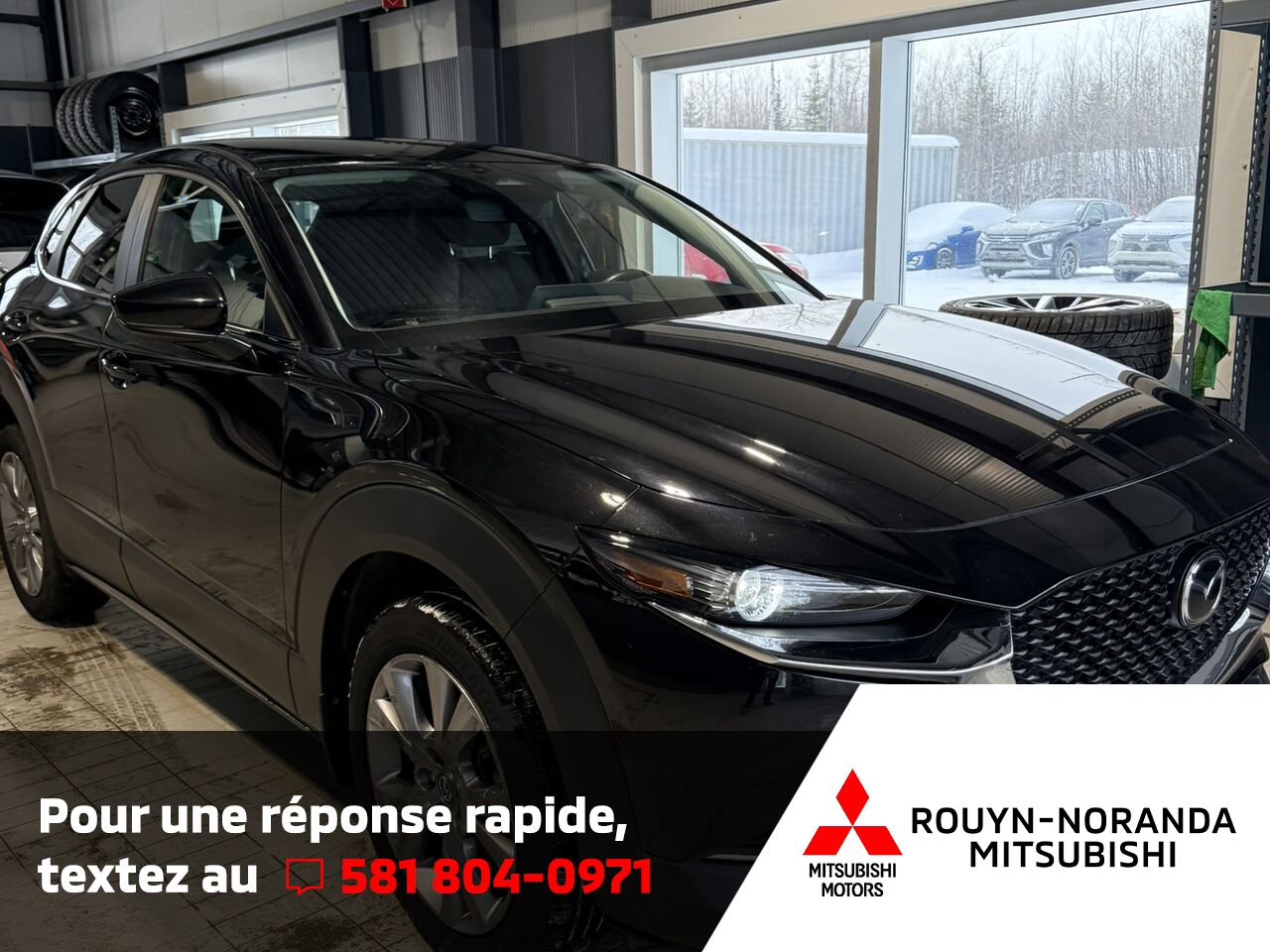 Mazda CX-30 2024 Noir Rouyn-Noranda - photo #1