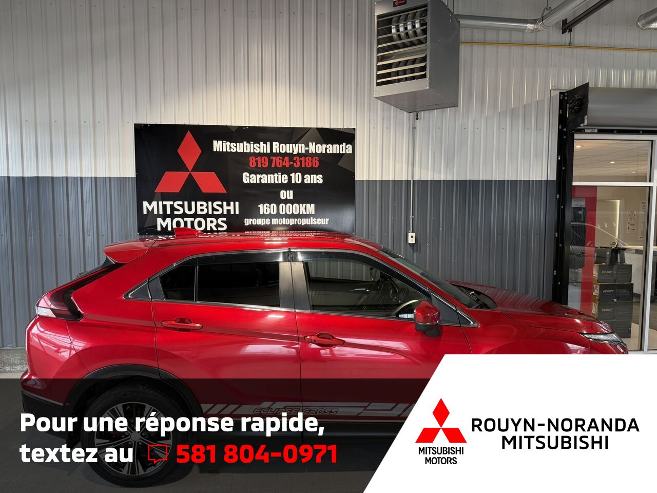 Mitsubishi Eclipse Cross SE S-AWC *Disponibilit&eacute; limit&eacute;e* 2022 Rouge Rouyn-Noranda - photo #3