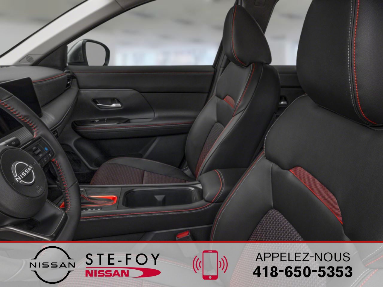 NISSAN Kicks 2026 Bleu glacial arctique/Noir intense Ste-Foy - photo #8
