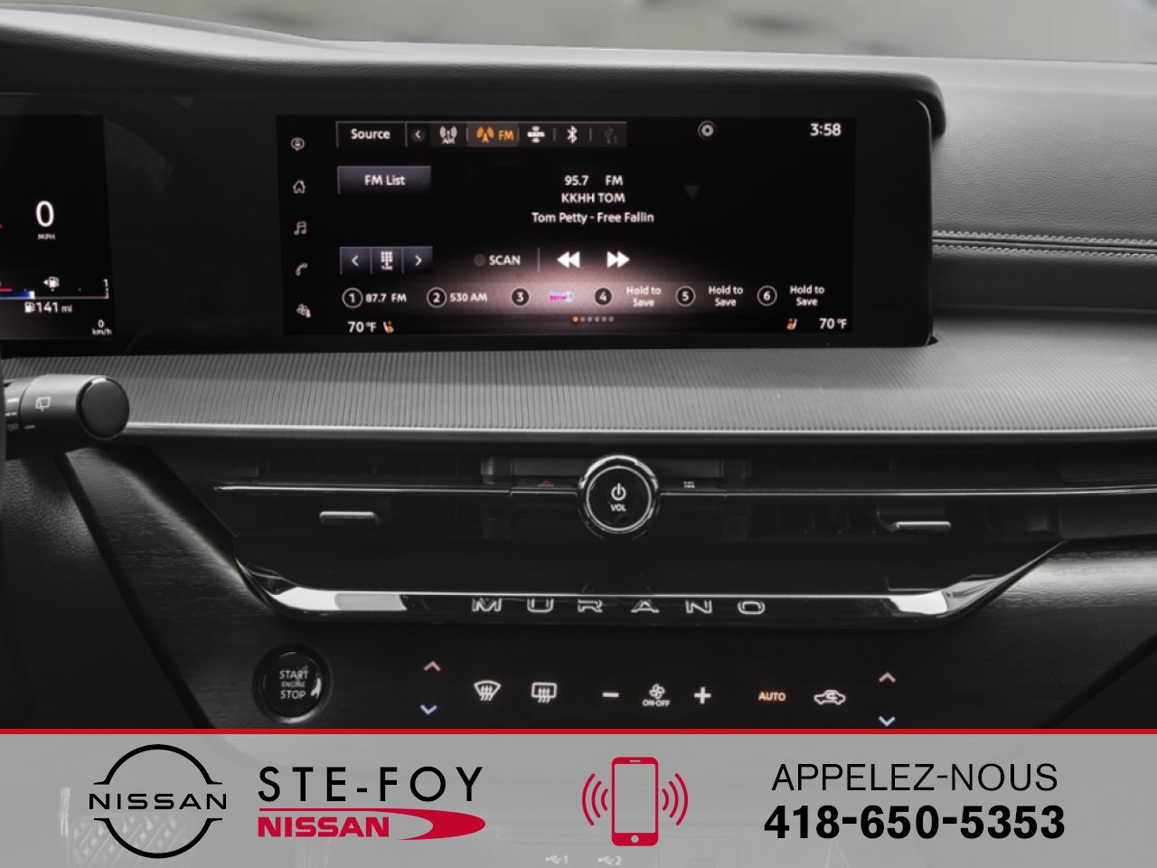 2025 NISSAN Murano Super Black Ste-Foy - photo #3