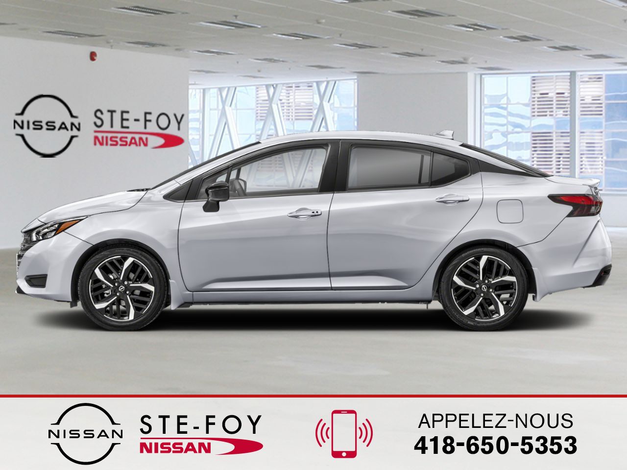 NISSAN Versa 2025 Ciel gris nacré métallisé Ste-Foy - photo #1