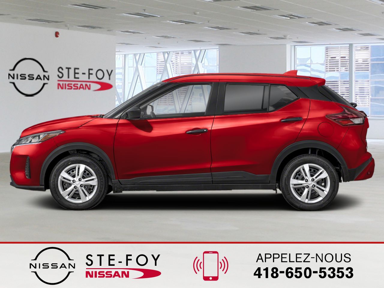 NISSAN Kicks Play 2025 Teinte braise écarlate Ste-Foy - photo #1