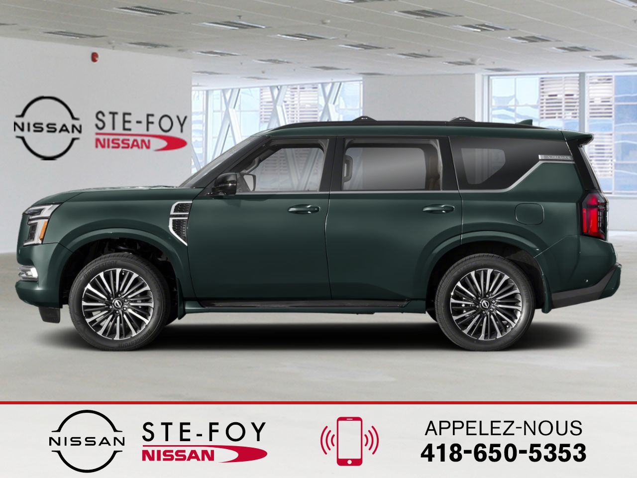 2025 NISSAN Armada Alpine Metallic Ste-Foy - photo #1