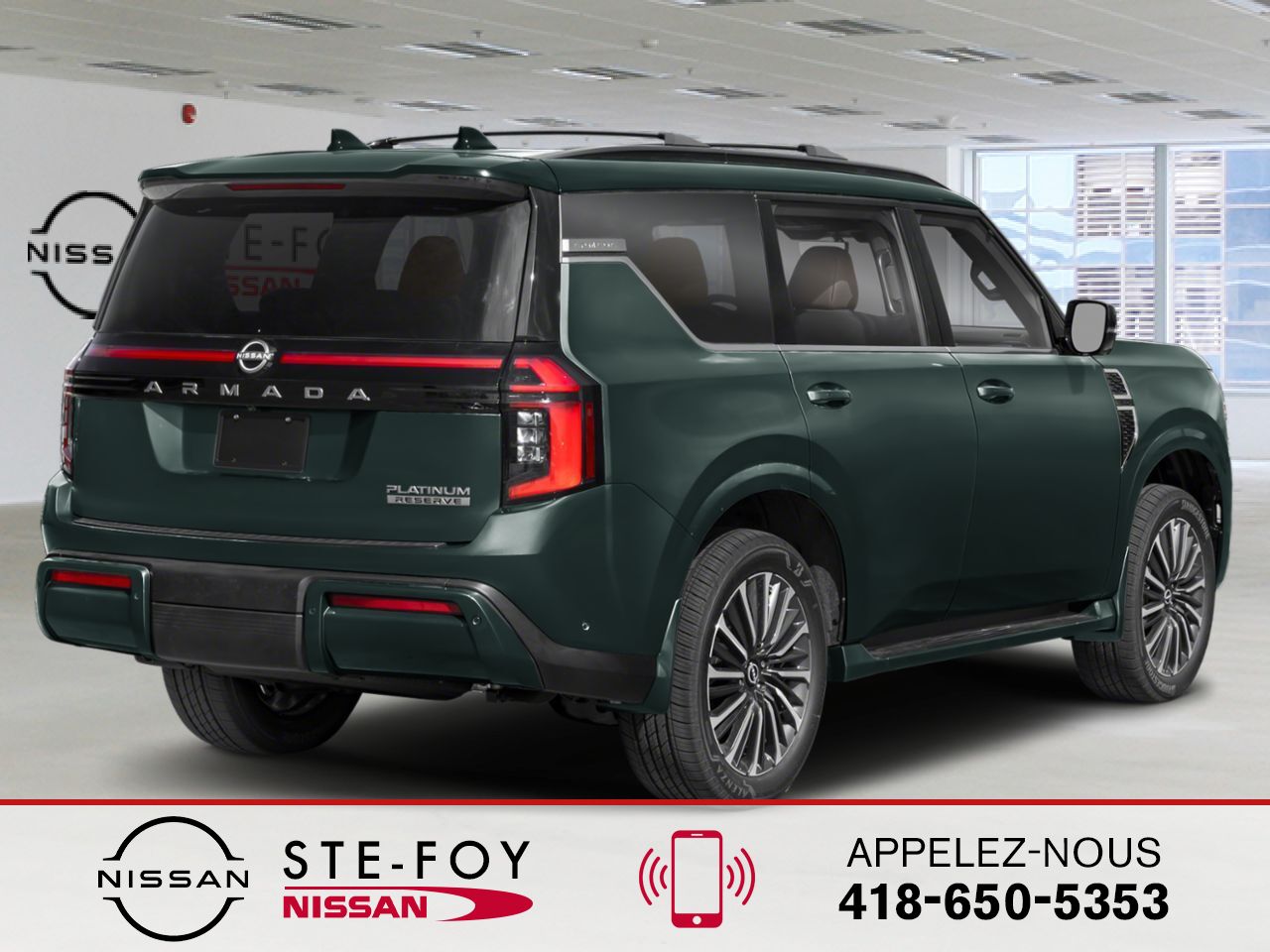 2025 NISSAN Armada Alpine Metallic Ste-Foy - photo #2