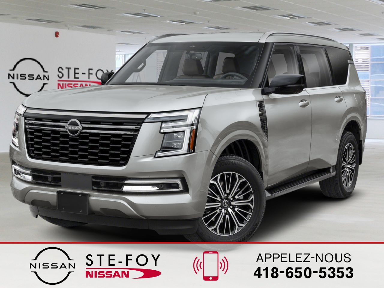 2026 NISSAN Armada Brilliant Silver Metallic Ste-Foy - photo #0