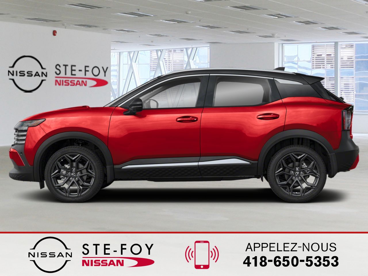 NISSAN Kicks 2026 Teinte braise écarlate/Noir intense Ste-Foy - photo #1