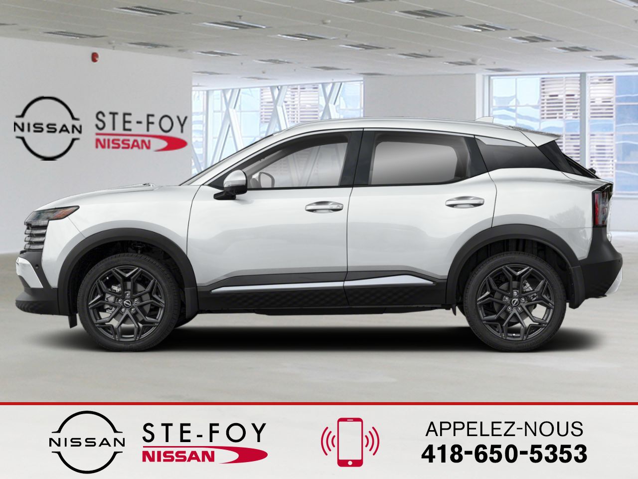NISSAN Kicks 2026 Blanc d'Aspen triple couche Ste-Foy - photo #1