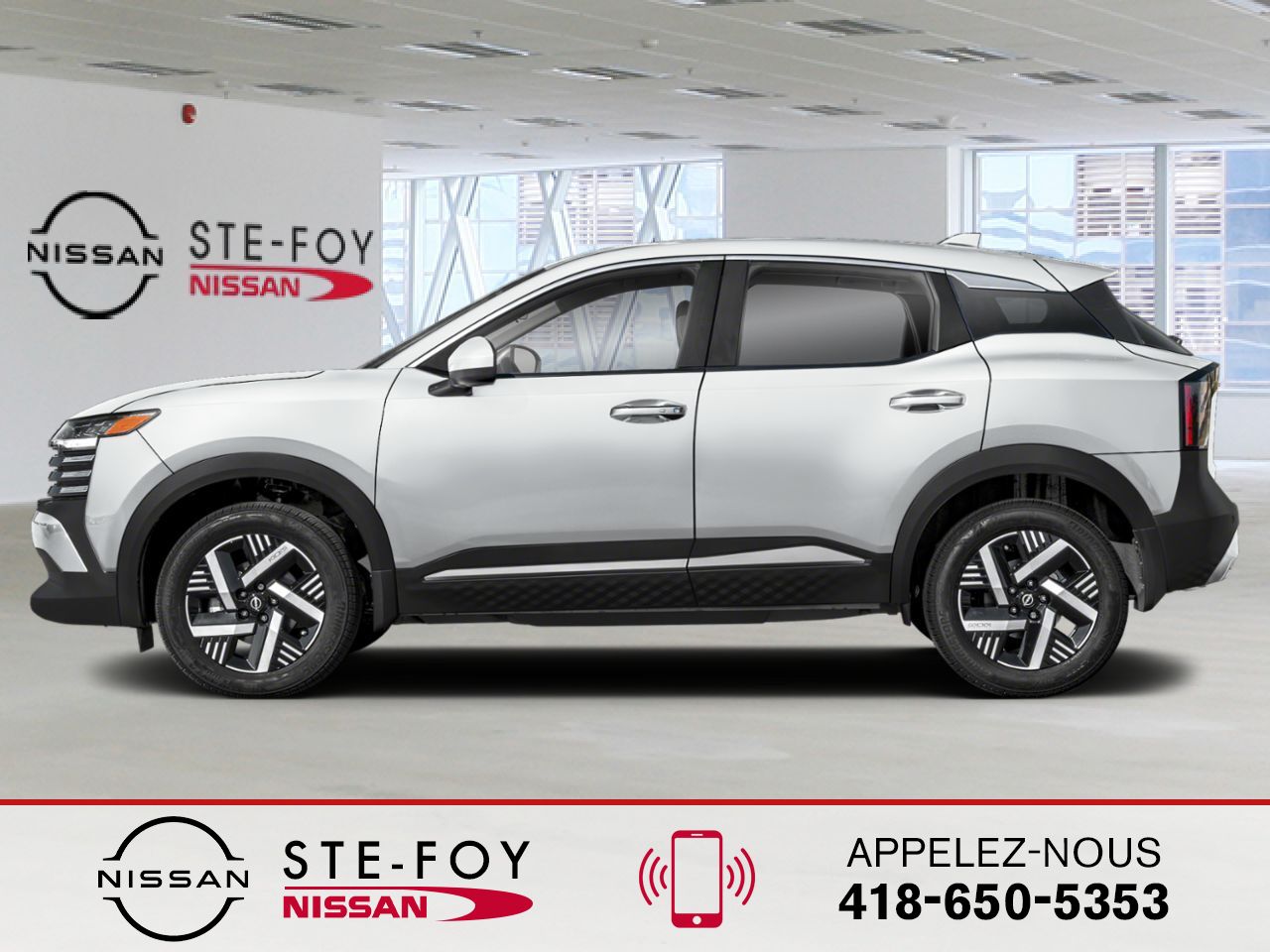 NISSAN Kicks 2026 Blanc d'Aspen triple couche Ste-Foy - photo #2