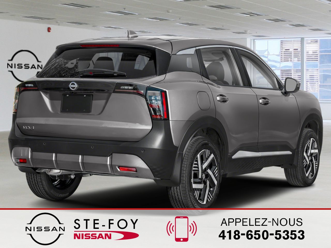 2026 NISSAN Kicks Gun Metal Metallic Ste-Foy - photo #1