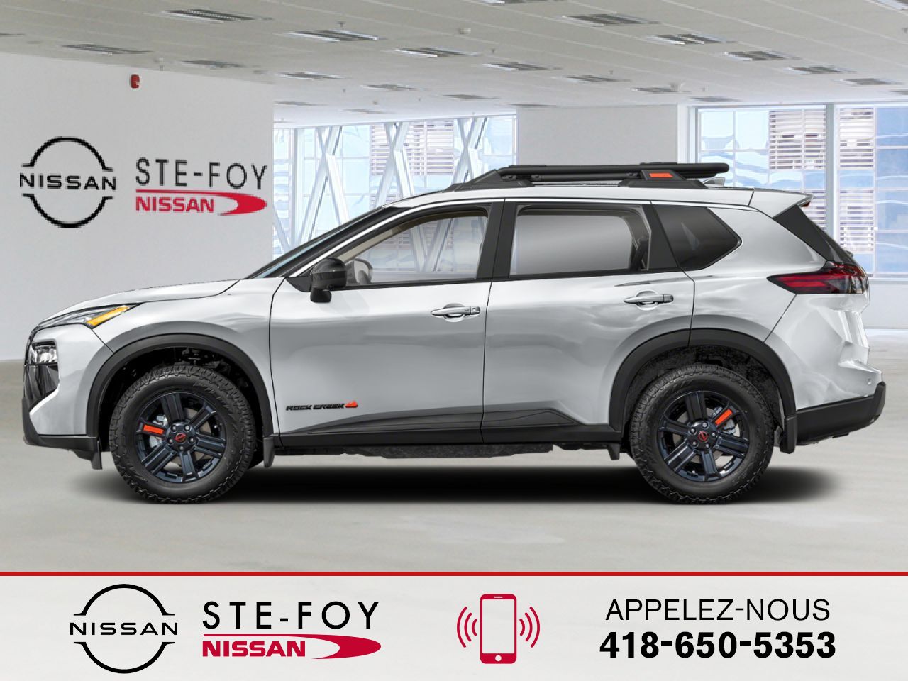 NISSAN Rogue 2026 Blanc Everest nacré triple couche Ste-Foy - photo #2