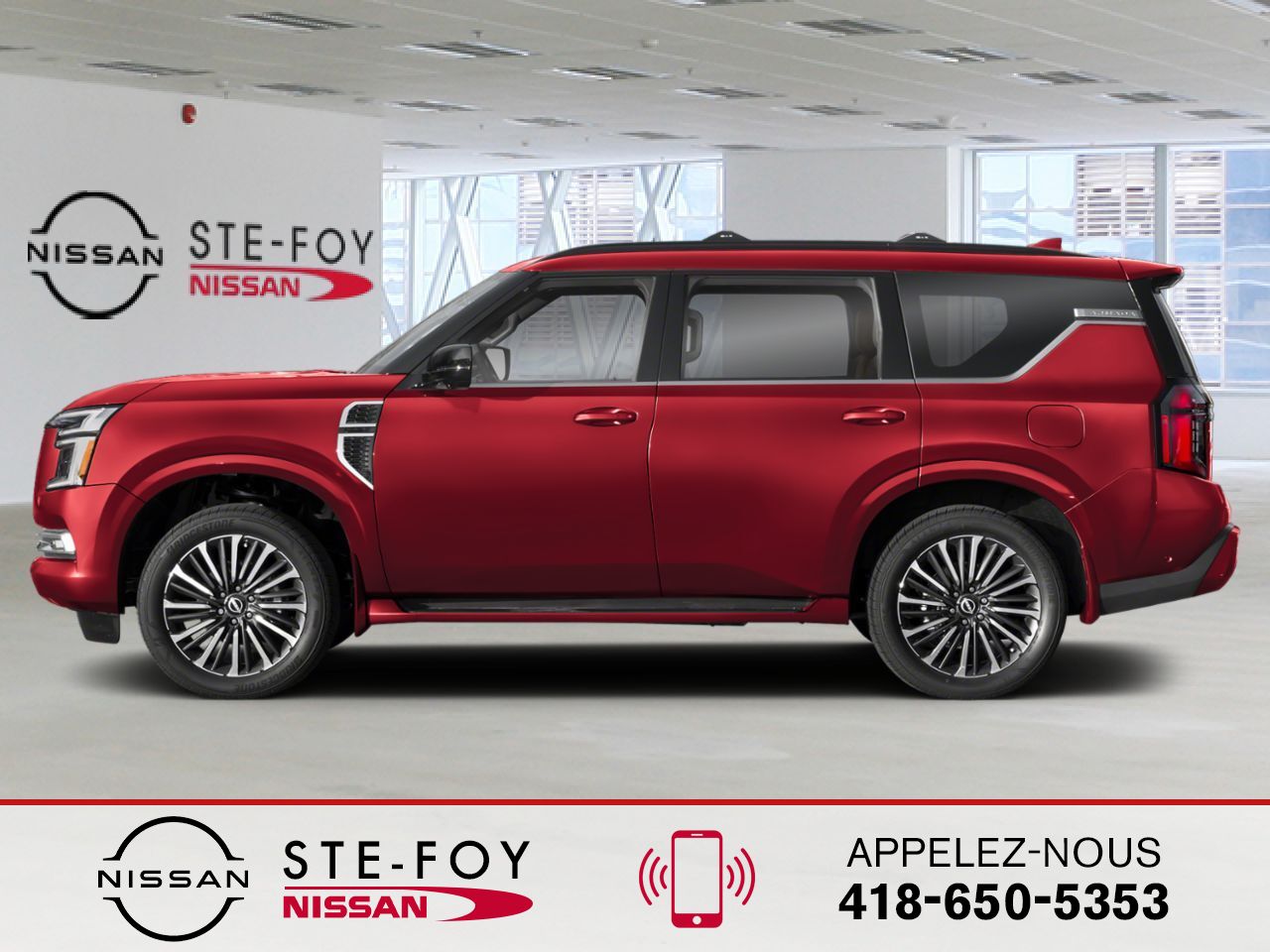 2026 NISSAN Armada Coulis Red Pearl Ste-Foy - photo #1