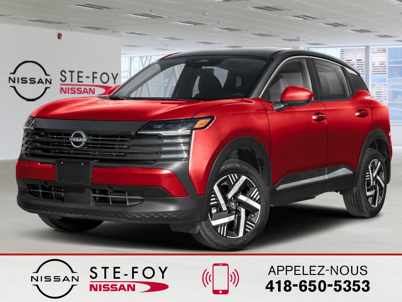 2026 NISSAN Kicks Scarlet Ember Tintcoat/Super Black Ste-Foy - photo #0