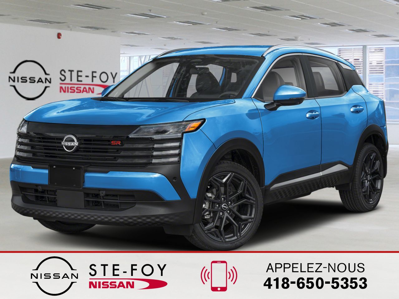 NISSAN Kicks 2026 Bleu glacial arctique/Noir intense Ste-Foy - photo #0