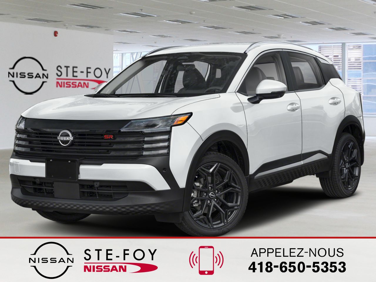 NISSAN Kicks 2026 Blanc d'Aspen triple couche Ste-Foy - photo #0