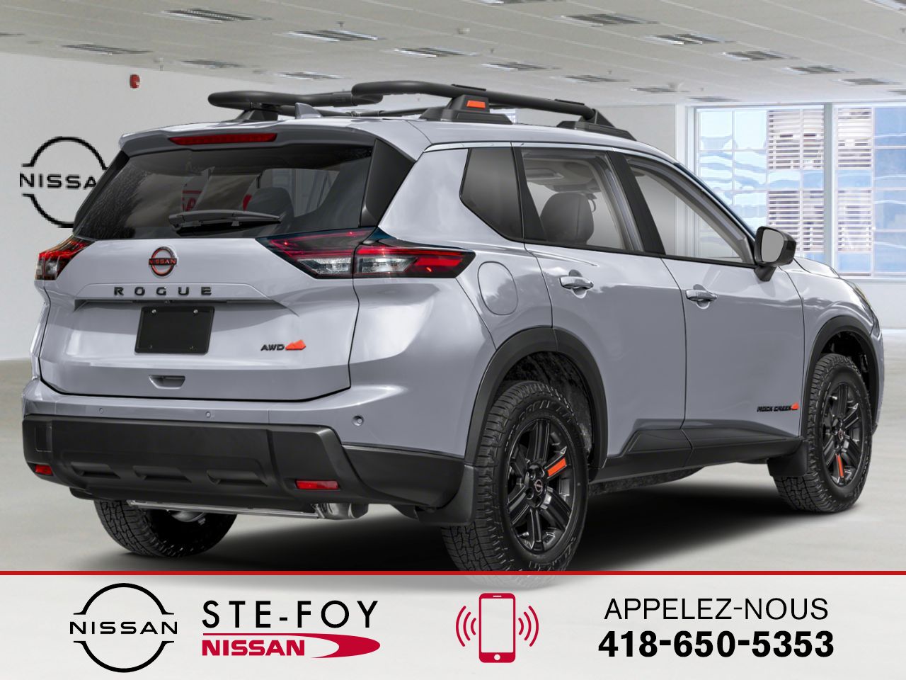 NISSAN Rogue 2026 Gris roche nacré Ste-Foy - photo #1