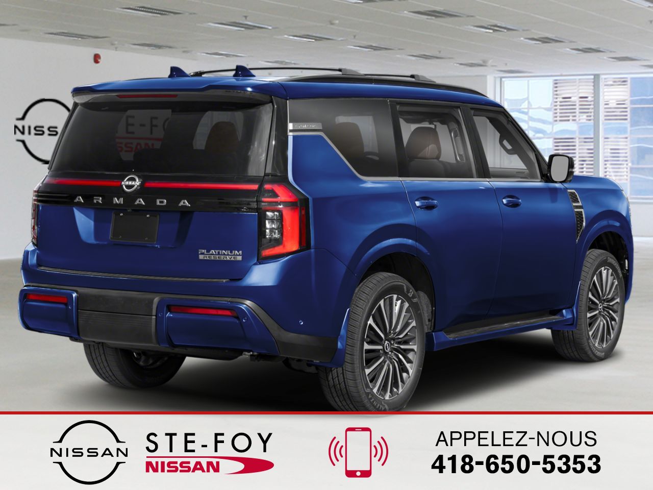 2026 NISSAN Armada Deep Ocean Blue Ste-Foy - photo #2
