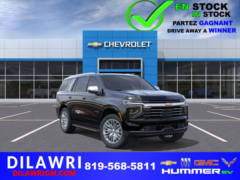 2026 CHEVROLET Tahoe Premier 4 portes 4RM Black Gatineau - photo #0