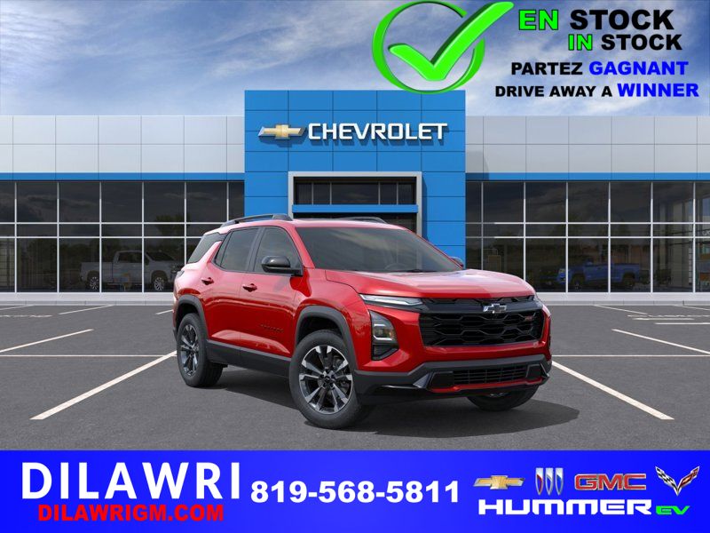 2026 CHEVROLET Equinox RS 4 portes TI Radiant Red Tintcoat Gatineau - photo #0