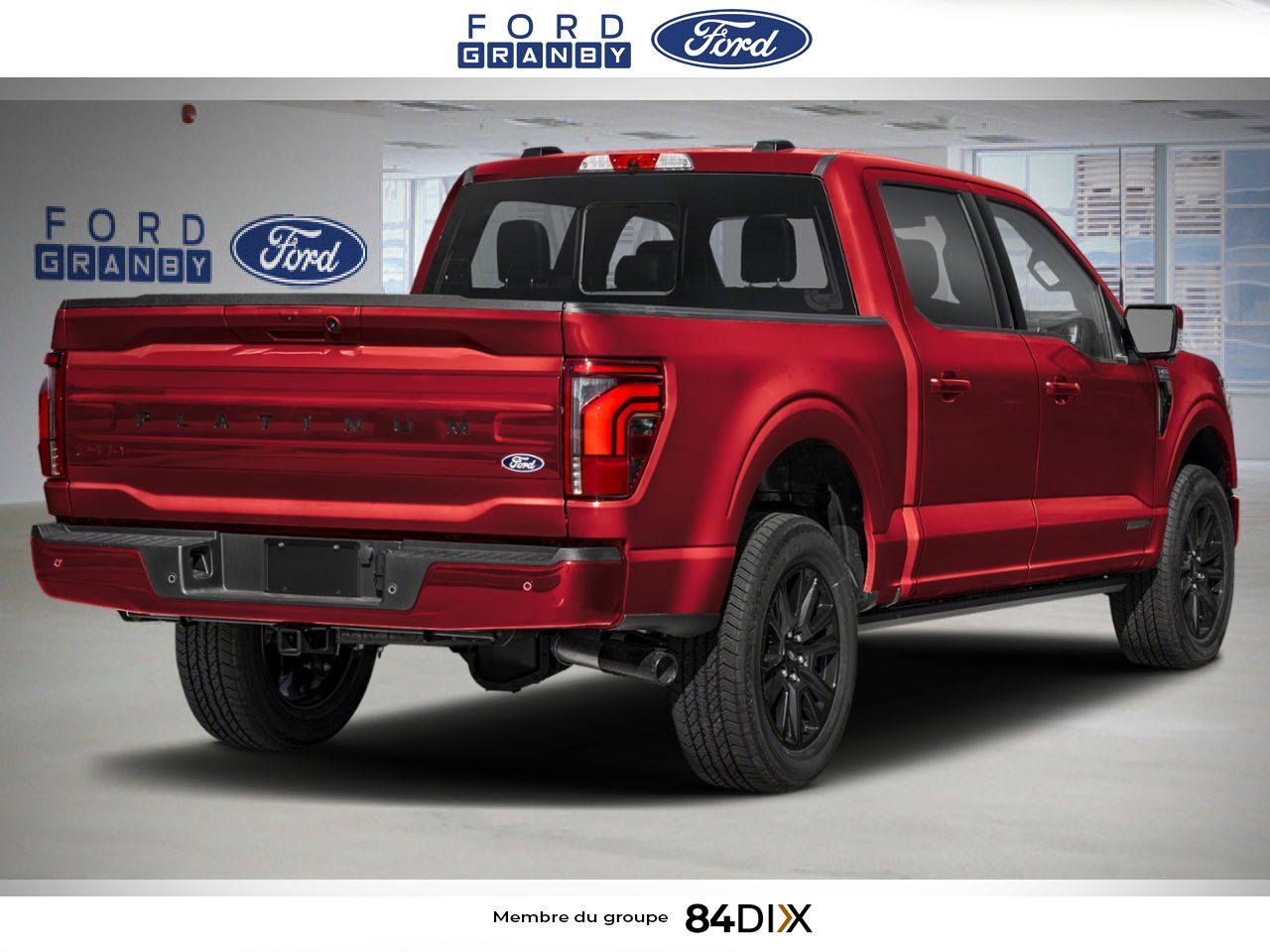 2026 Ford F-150 Ruby Red Metallic Tinted Clearcoat Granby - photo #2