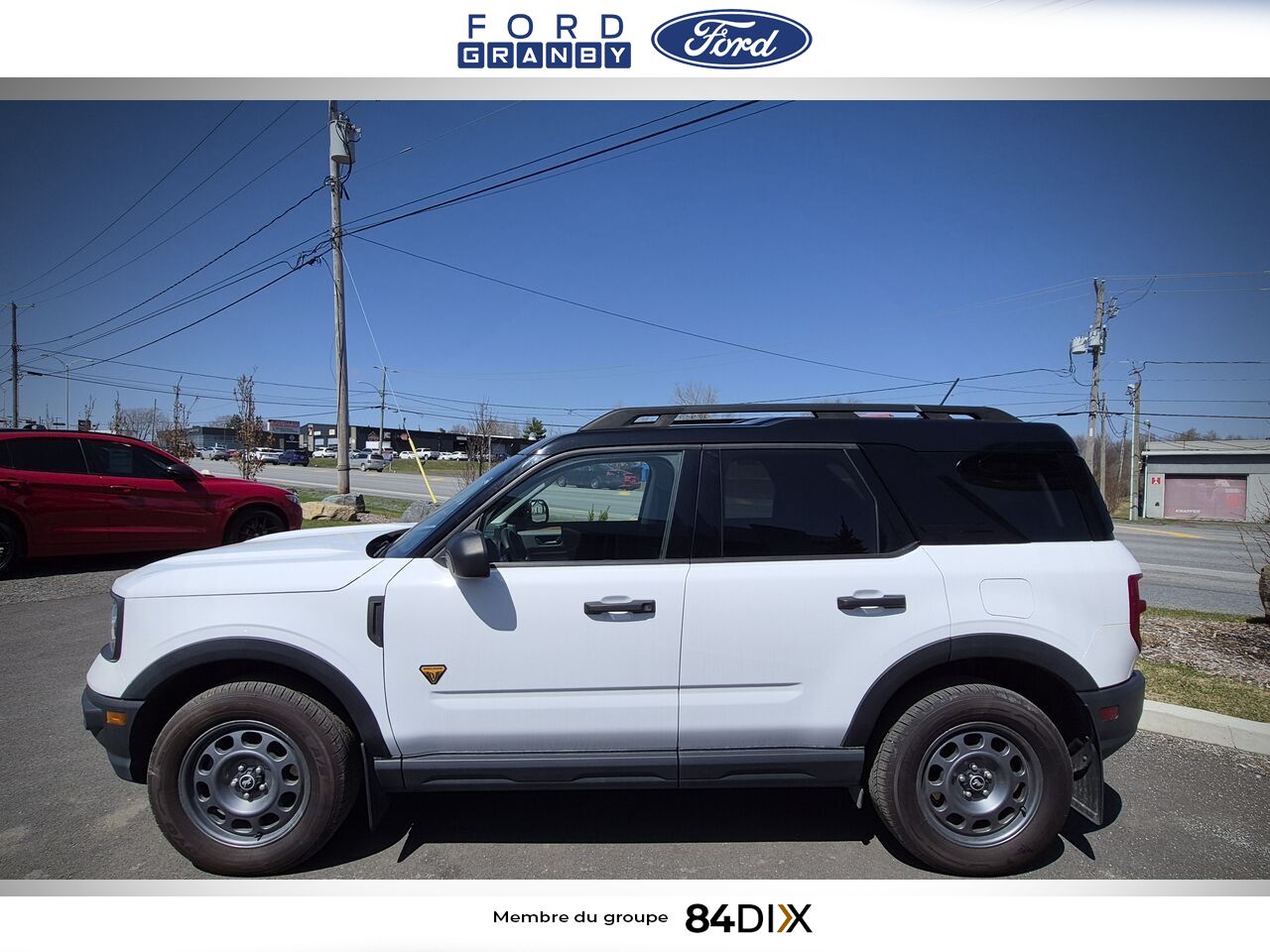 Ford Bronco Sport 2021 Blanc Granby - photo #3