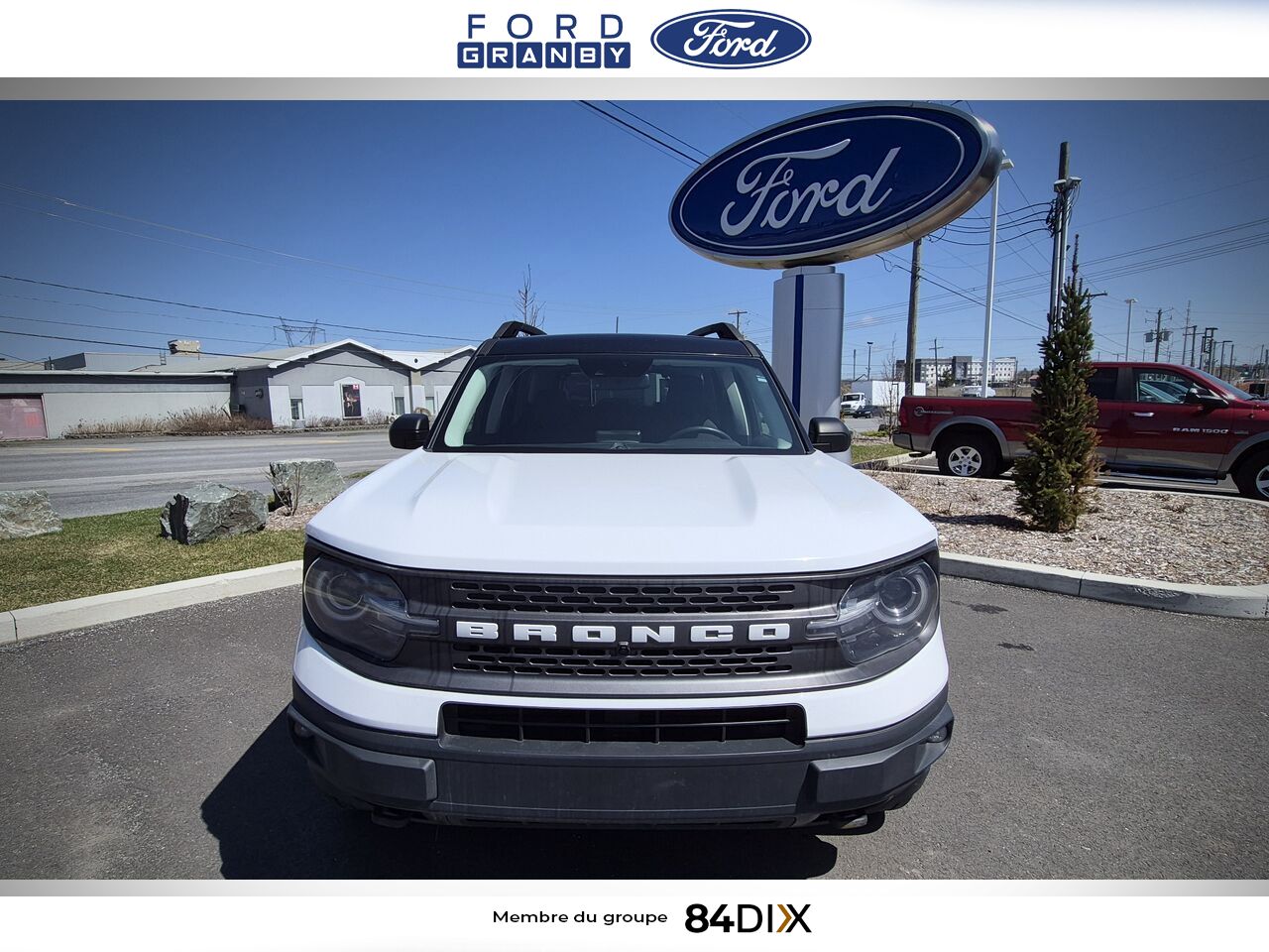 Ford Bronco Sport 2021 Blanc Granby - photo #1