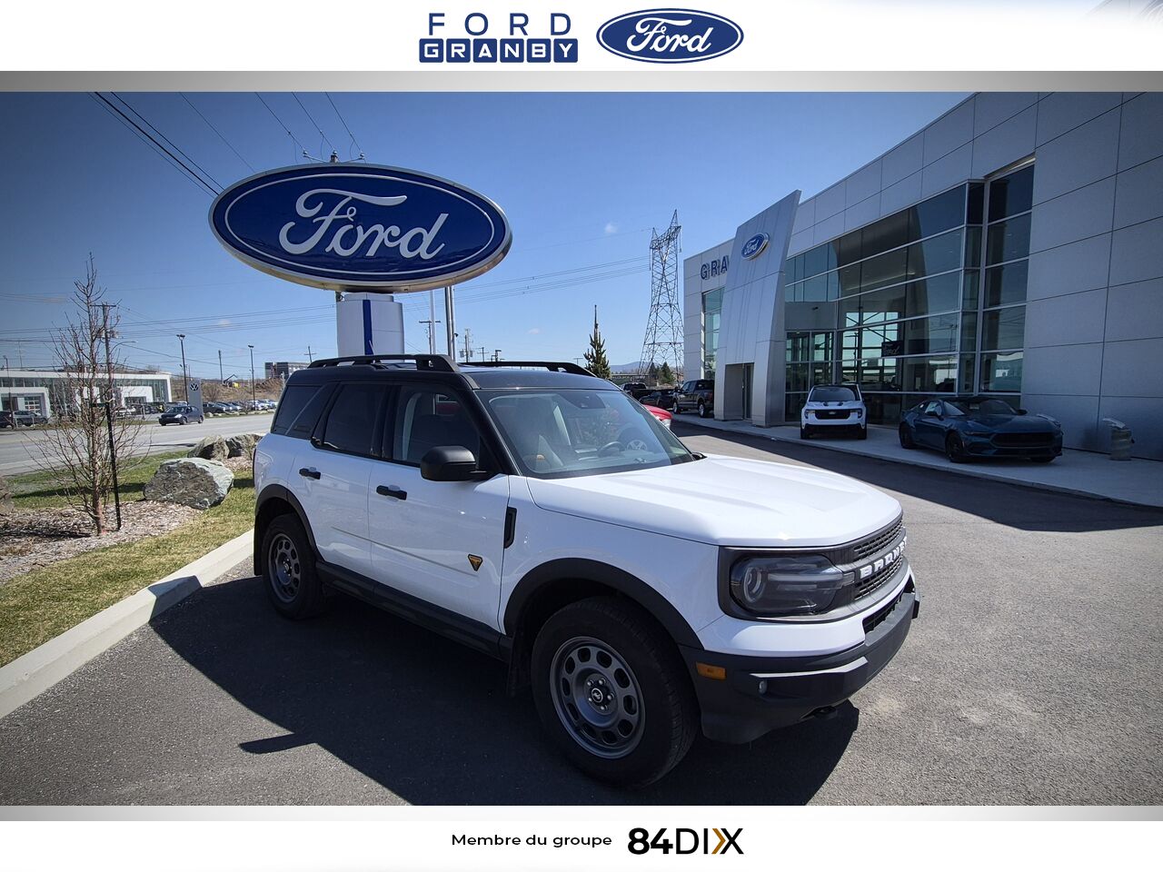Ford Bronco Sport 2021 Blanc Granby - photo #0