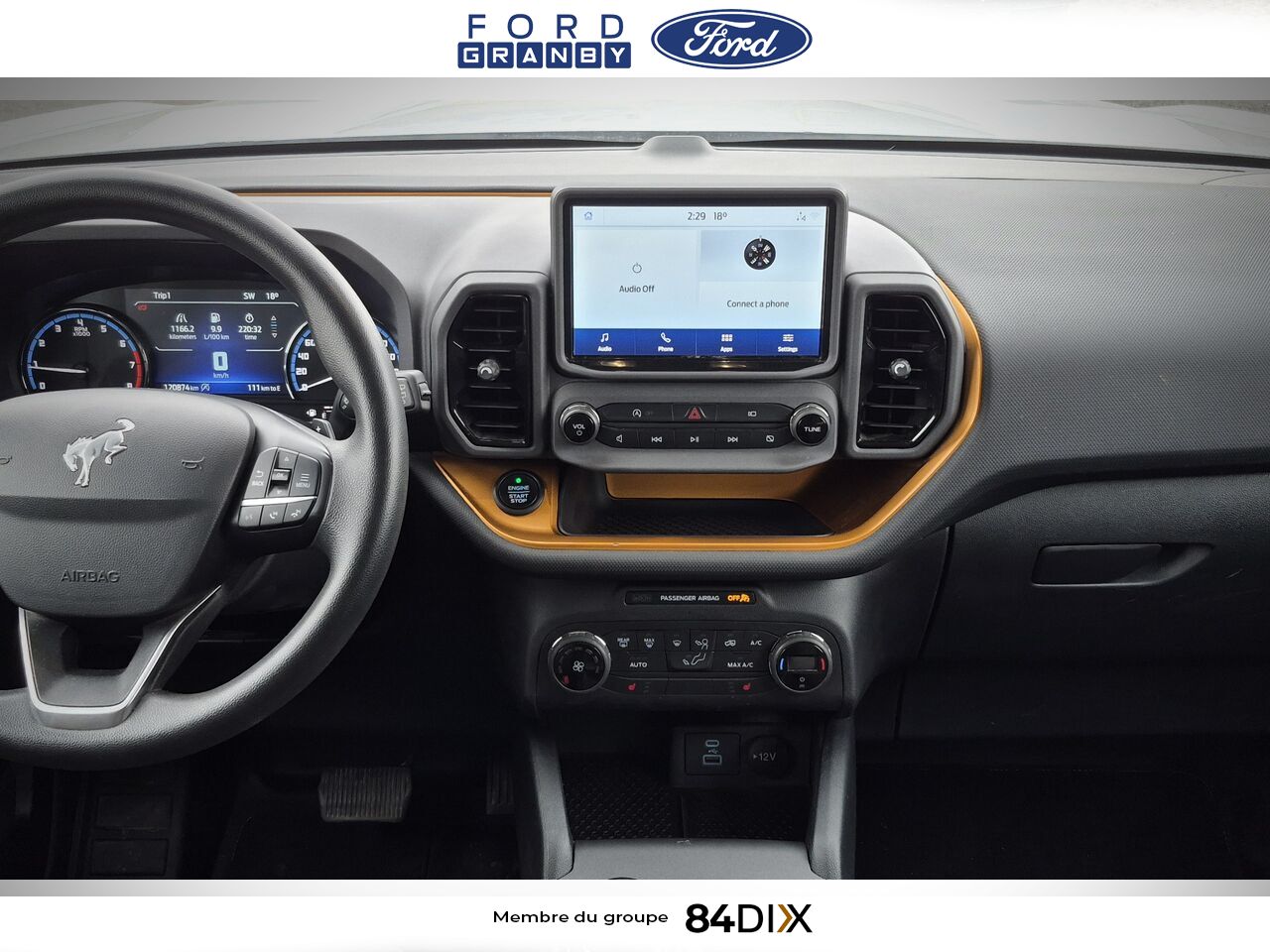 Ford Bronco Sport 2021 Blanc Granby - photo #19