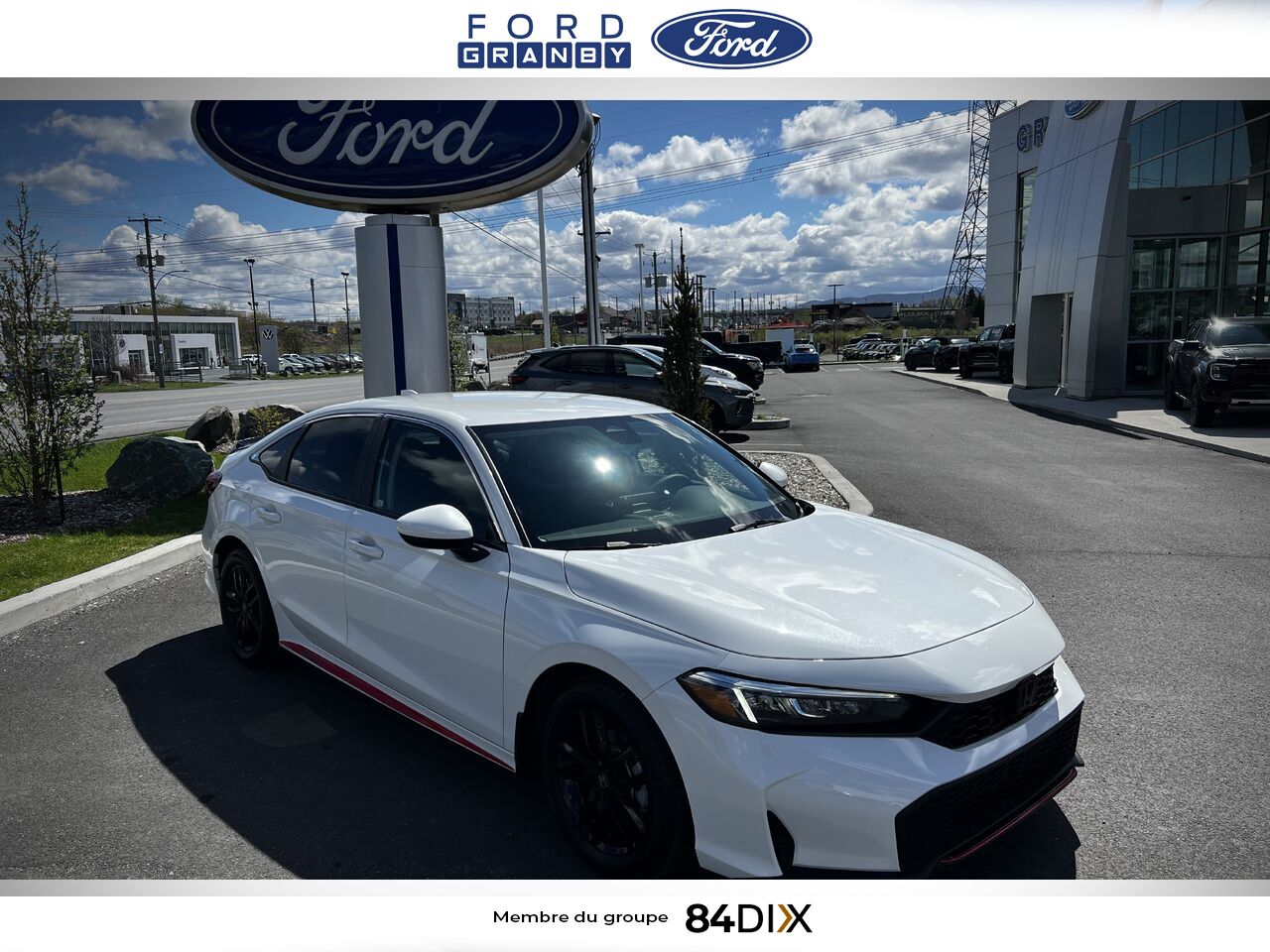 Honda Civic Berline 2026 Blanc Granby - photo #0