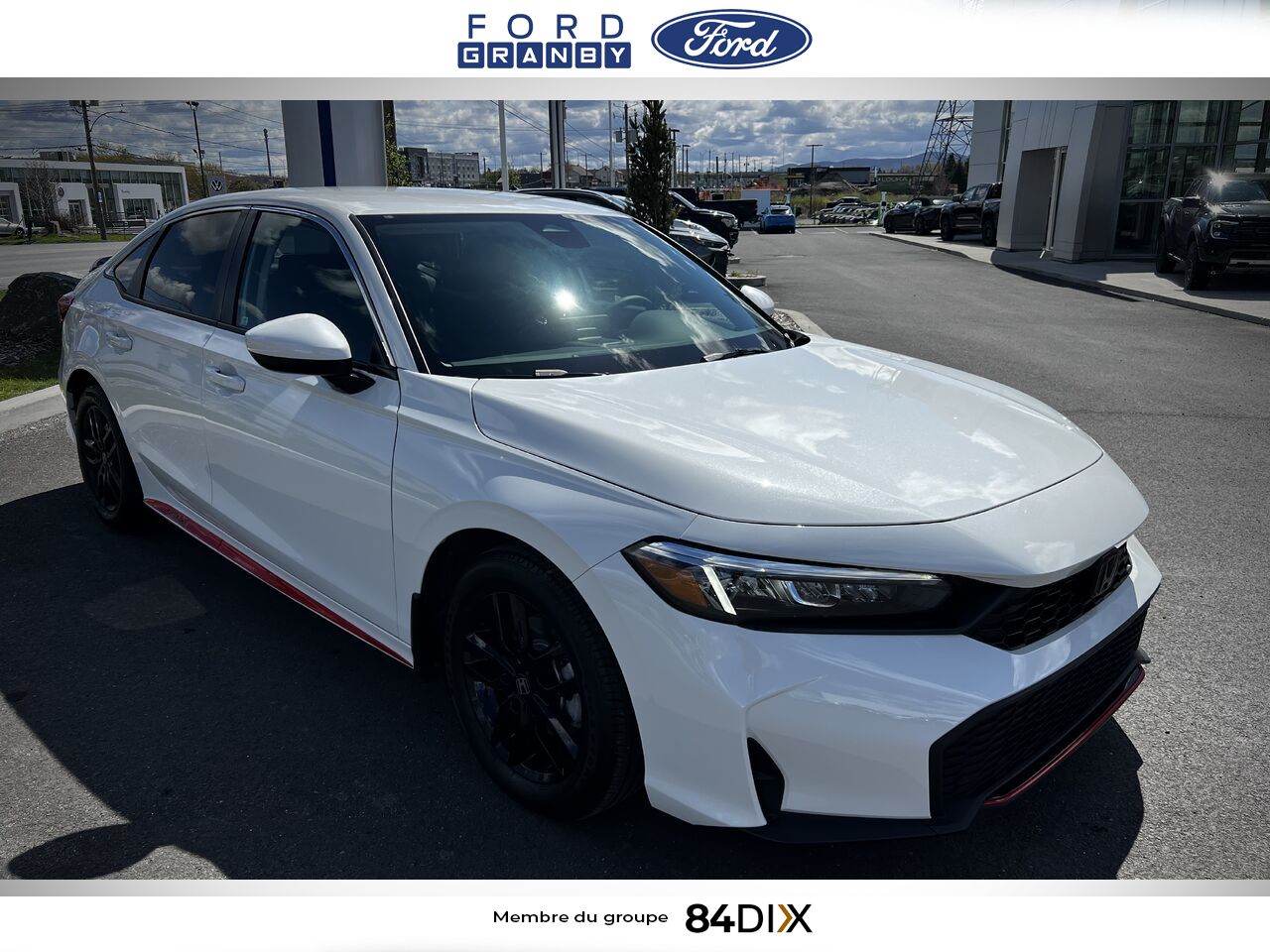 Honda Civic Berline 2026 Blanc Granby - photo #2