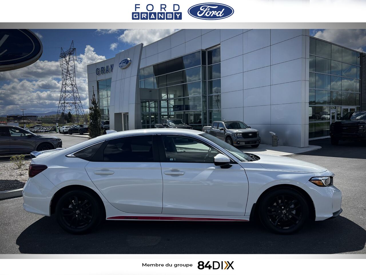 Honda Civic Berline 2026 Blanc Granby - photo #1