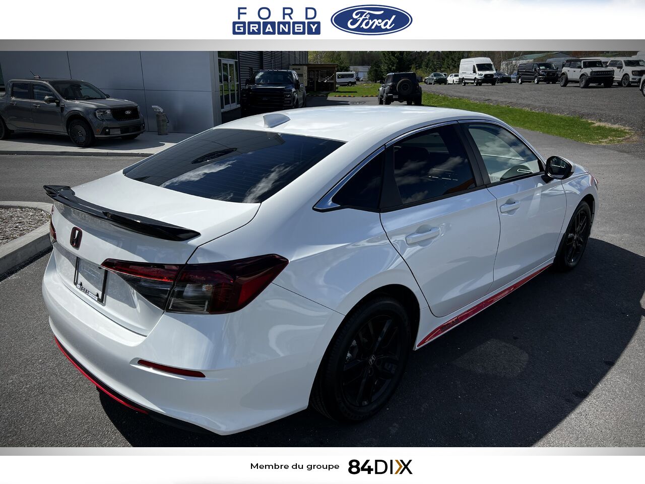 Honda Civic Berline 2026 Blanc Granby - photo #3