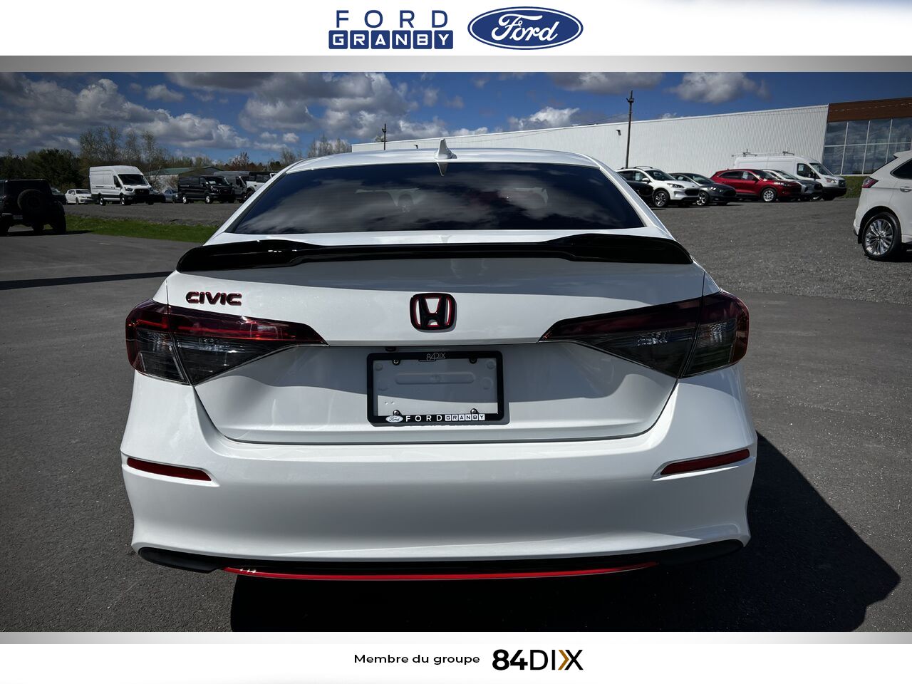 Honda Civic Berline 2026 Blanc Granby - photo #4