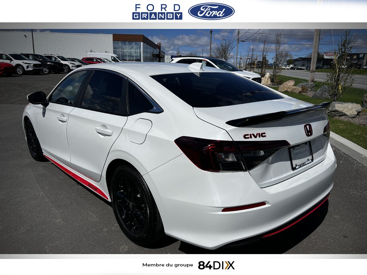 Honda Civic Berline 2026 Blanc Granby - photo #5