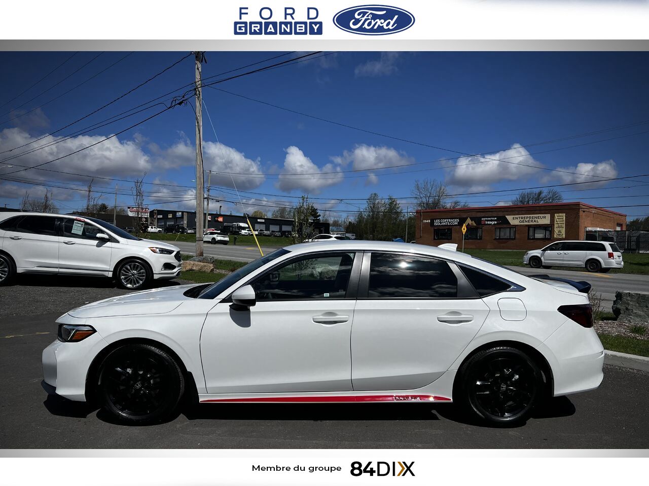 Honda Civic Berline 2026 Blanc Granby - photo #6