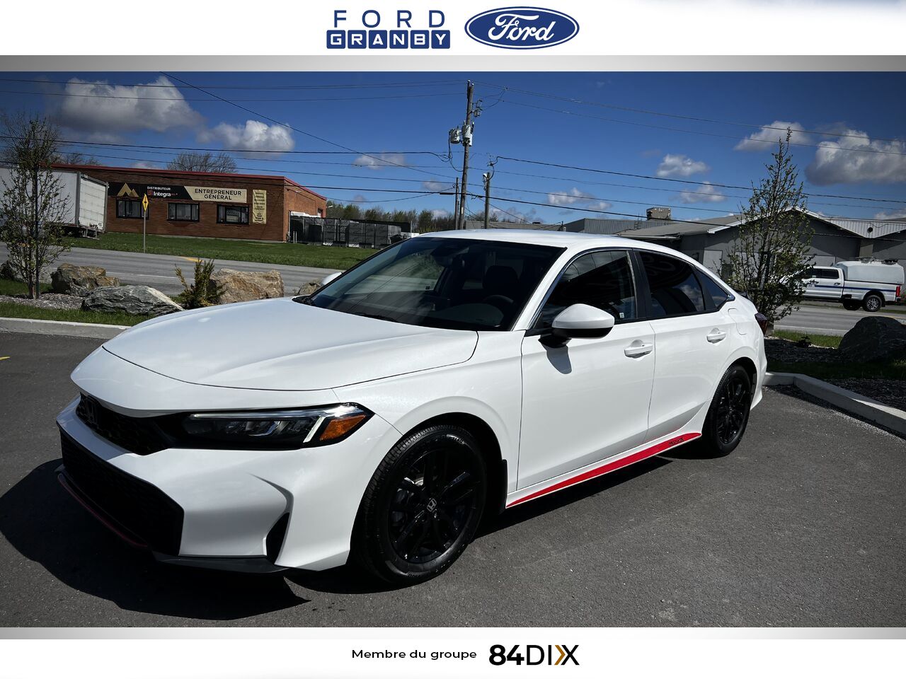 Honda Civic Berline 2026 Blanc Granby - photo #7