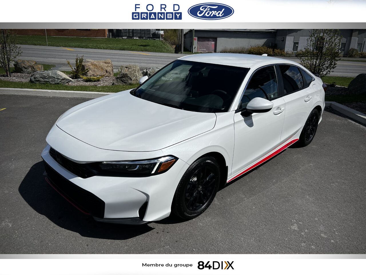 Honda Civic Berline 2026 Blanc Granby - photo #8