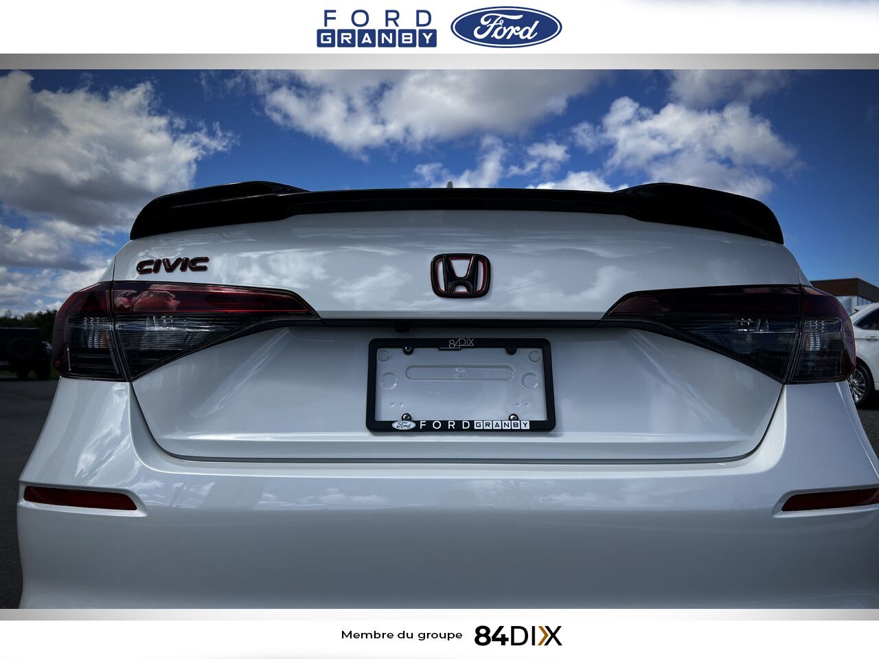 Honda Civic Berline 2026 Blanc Granby - photo #24
