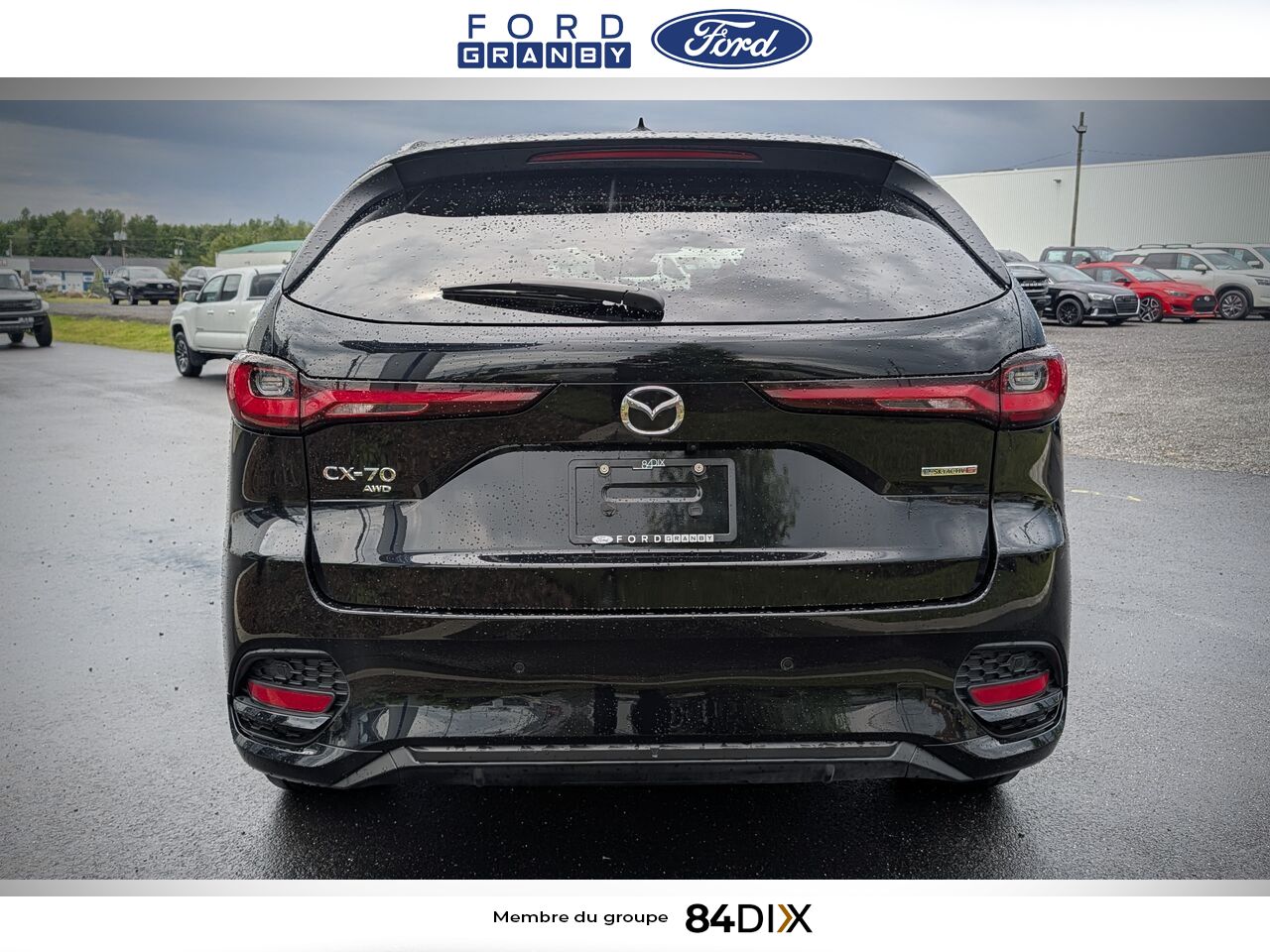 2025 Mazda CX-70 hybride l&eacute;ger Black Granby - photo #5