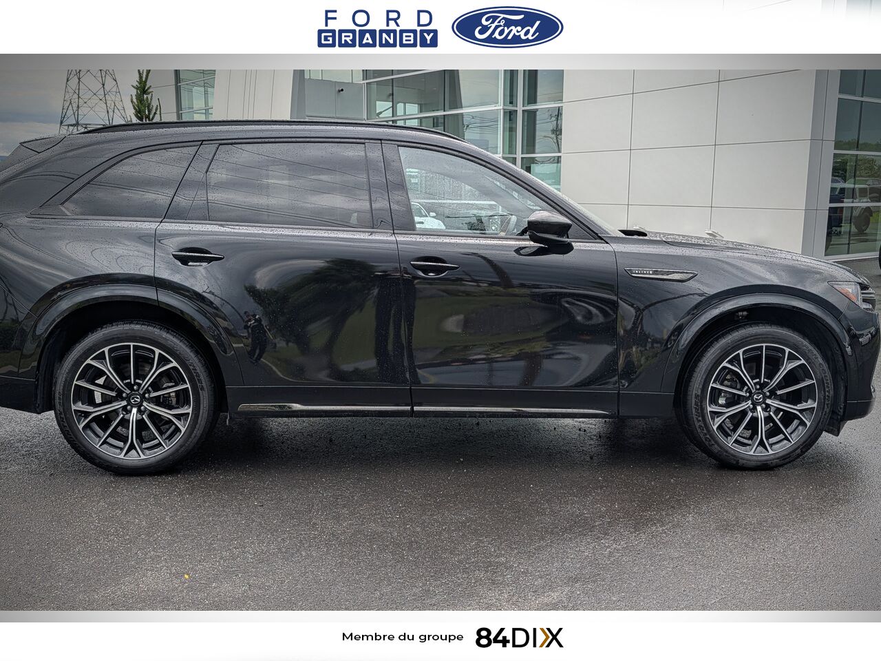 2025 Mazda CX-70 hybride l&eacute;ger Black Granby - photo #7