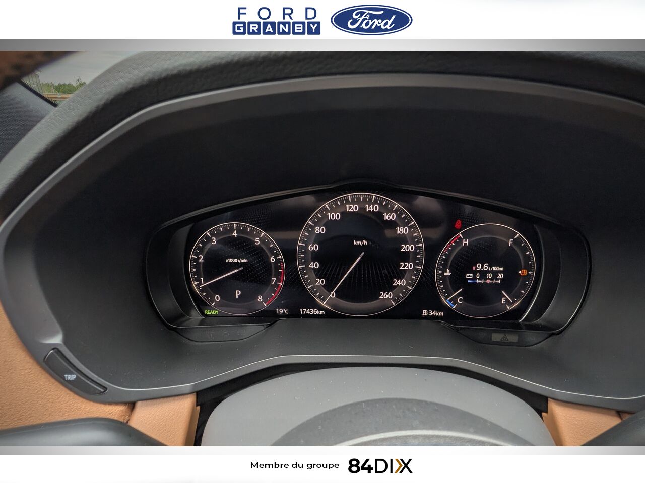2025 Mazda CX-70 hybride l&eacute;ger Black Granby - photo #14