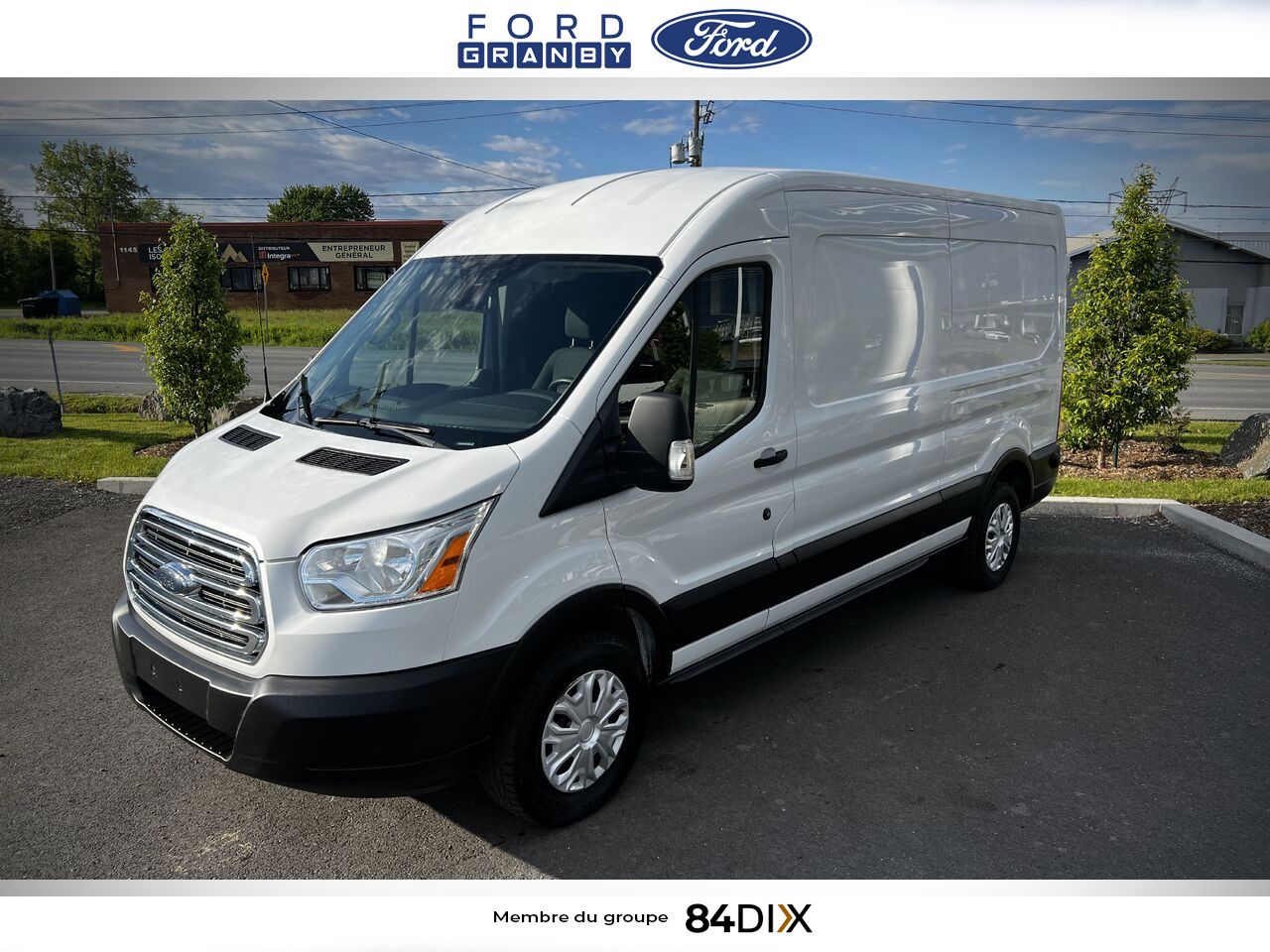 2019 Ford Transit fourgon utilitaire White Granby - photo #7